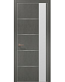 Двері міжкімнатні Папа Карло колекція PLATO PL-11 Бетон сірий
