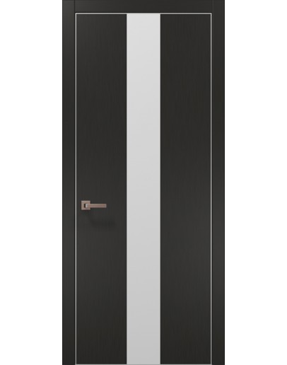 Двери межкомнатные Папа Карло PLATO-06 тёмно-серый супермат