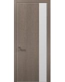 Двері міжкімнатні Папа Карло колекція PLATO PL-05 Дуб сірий, кромка ABS чорна
