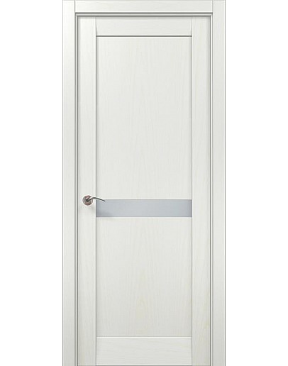 Двері міжкімнатні Папа Карло колекція MILLENIUM ML-63 Ясен білий