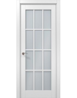 Двери межкомнатные Папа Карло MILLENIUM ML-37 Белый матовый