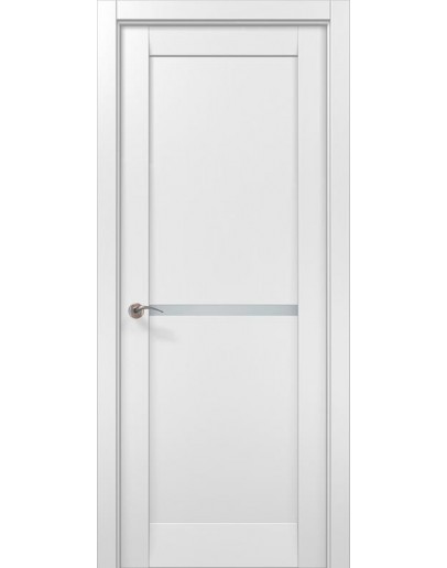 Двері міжкімнатні Папа Карло MILLENIUM ML-60 Білий матовий