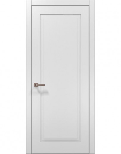Двері міжкімнатні Папа Карло колекція Style ST-01 Білий матовий, кромка ABC
