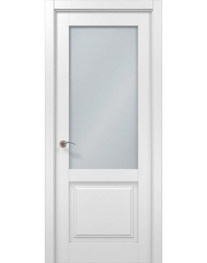Двери межкомнатные Папа Карло MILLENIUM ML-11 Белый матовый