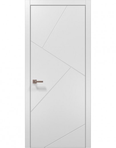 Двері міжкімнатні Папа Карло колекція Style ST-05 Білий матовий, кромка ABC