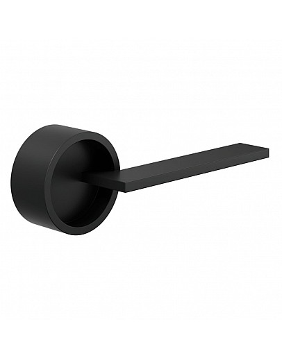 Дверна ручка DND TL01-ANE Timeless чорний, на круглій розетці