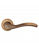 Дверна ручка МВМ Z-1313 MIRA матова бронза, на круглій розетці