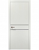 Двері міжкімнатні Папа Карло колекція PLATO PL-07 Ясен білий, кромка АВСЧ