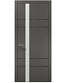 Двері міжкімнатні Папа Карло колекція PLATO PL-10 Бетон сірий