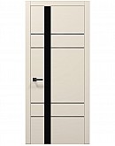 Двери межкомнатные Папа Карло коллекция PLATO PL-10 Кремовый матовый