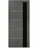 Двері міжкімнатні Папа Карло колекція PLATO PL-11 Бетон сірий