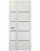 Двері міжкімнатні Папа Карло колекція PLATO PL-12 Ясен білий, кромка АВСЧ