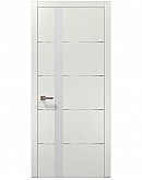 Двері міжкімнатні Папа Карло колекція PLATO PL-12 Ясен білий, кромка АВСЧ