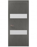 Двери межкомнатные Папа Карло PL-26AL-grey бетон серый