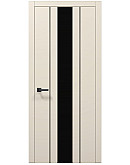 Двери межкомнатные Папа Карло коллекция PLATO PL-29 Кремовый матовый, торец ABS