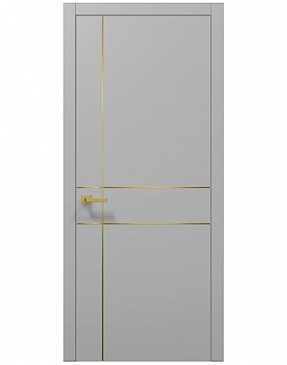 Двері міжкімнатні Папа Карло колекція PLATO PL-30 Ясен білий, кромка АВСЧ