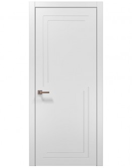 Двері міжкімнатні Папа Карло STYLE ST-17 Білий матовий, кромка ABC